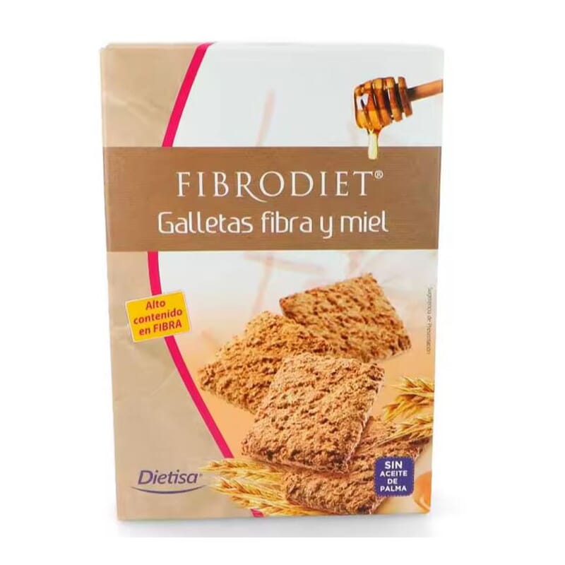 Fibrodiet Galletas Fibra Y Miel 400g