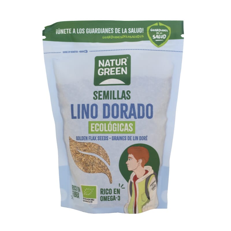 Semillas De Lino Dorado Sin Gluten Bio 500 g