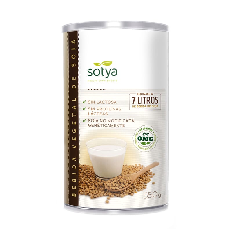 Lait Végétal de Soja en Poudre 550g