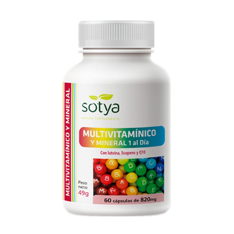 Multivitaminico Y Mineral 820 mg 60 Caps