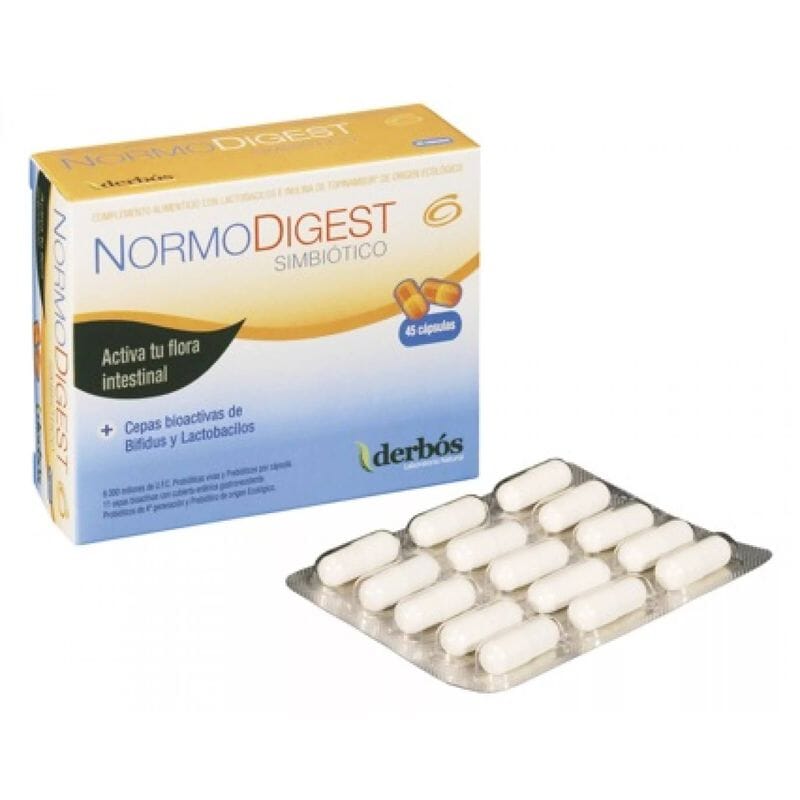 Normodigest Simbiótico 45 Caps de Derbos
