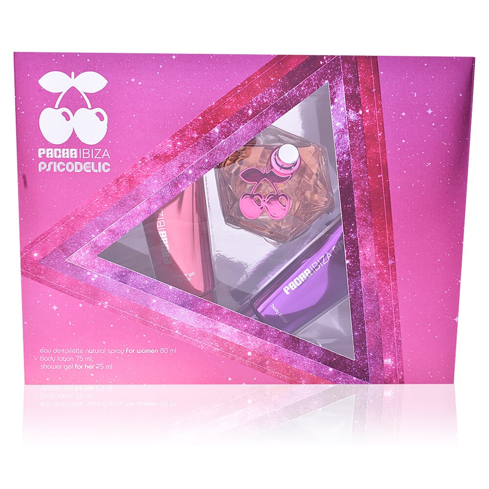 Pacha Psicodelic Man Lote 3 Peizas EDT 80 ml