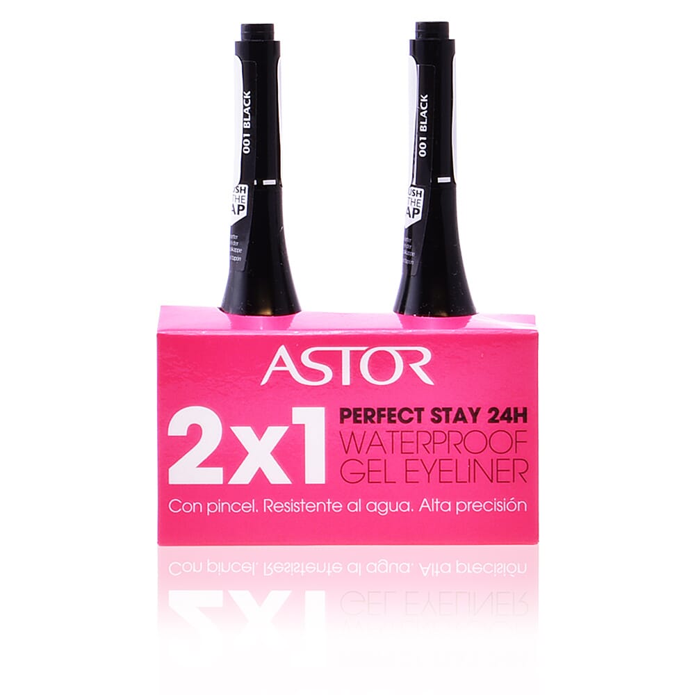 PERFECT STAY GEL EYE LINER #1 BLACK 2X1 2 Uds