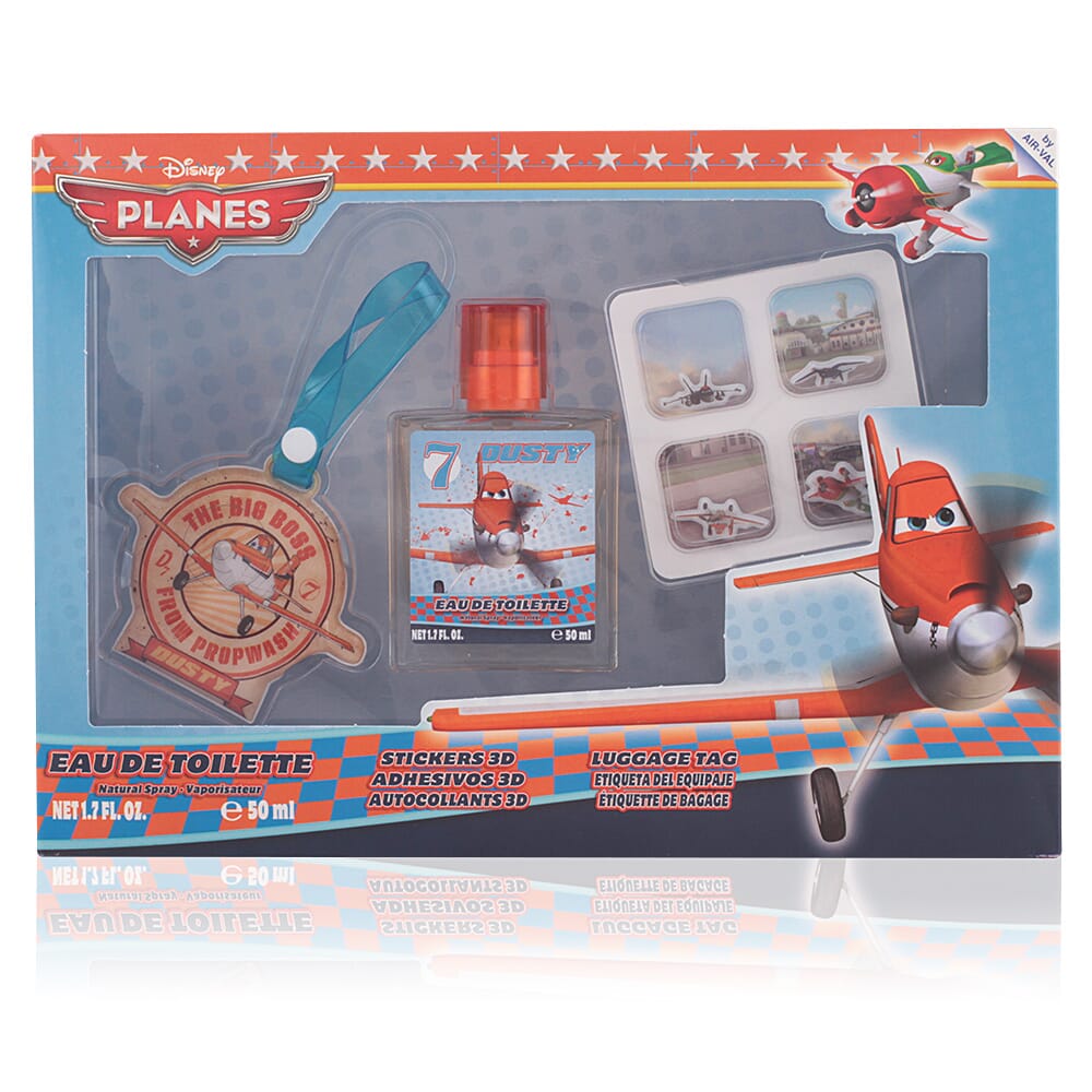 Planos Lote EDC 50 ml + Etiqueta de Bagagem + Autocolantes 3D