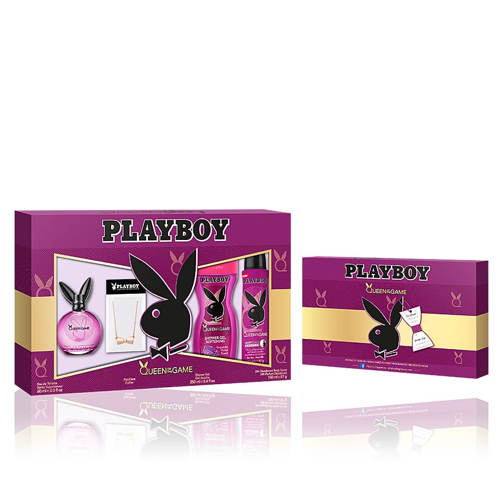 Playboy Quenn of The Game Lote 4 Piezas EDT 60 ml