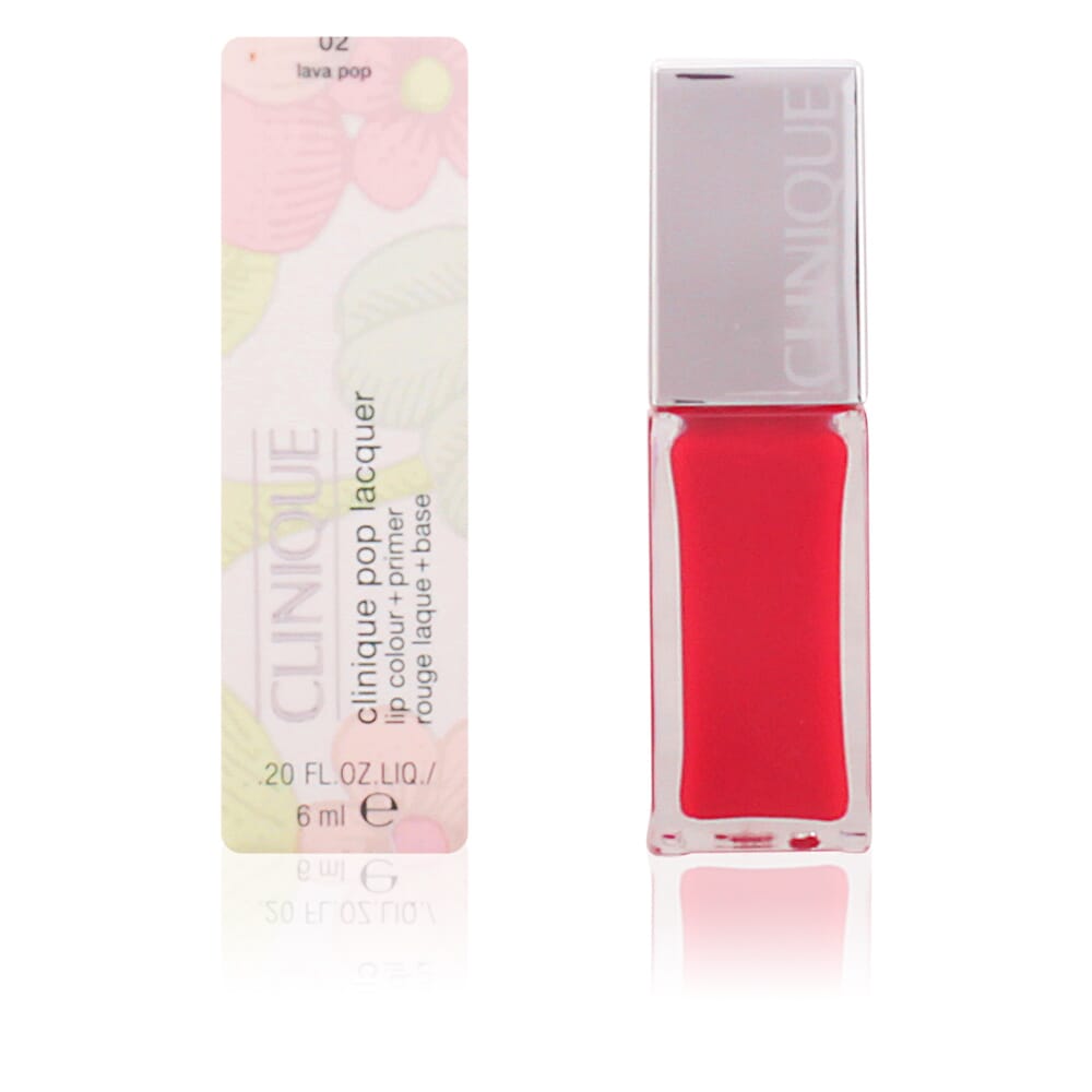 Pop Lacquer Lip Colour + Primer #02 Lava Pop