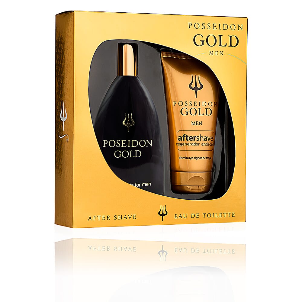 Poseidon Gold Men Lote EDT 100 ml + Aftershave 100 ml