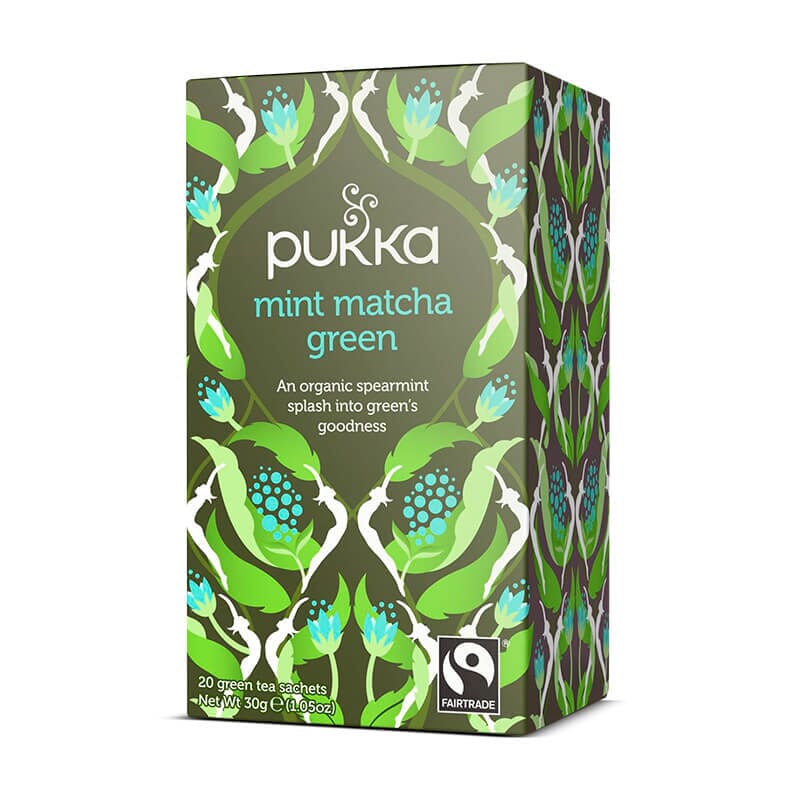 TE VERDE, MATCHA Y MENTA BIO 20 Infusiones