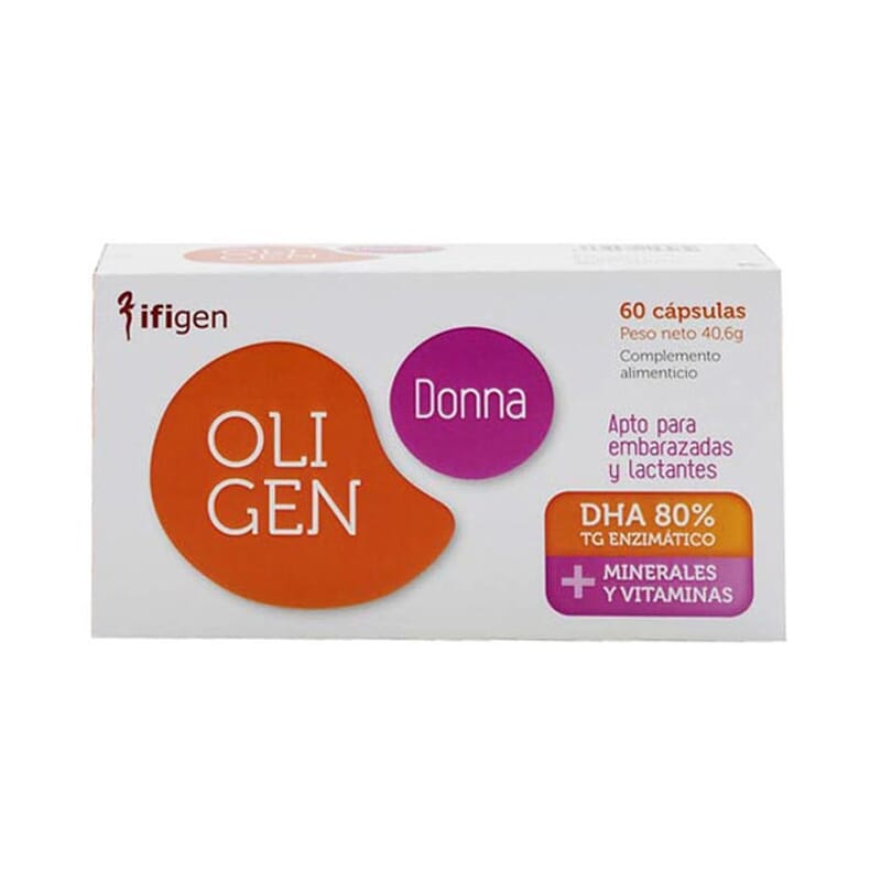 Oligen Donna DHA 80% 60 Caps de Ifigen