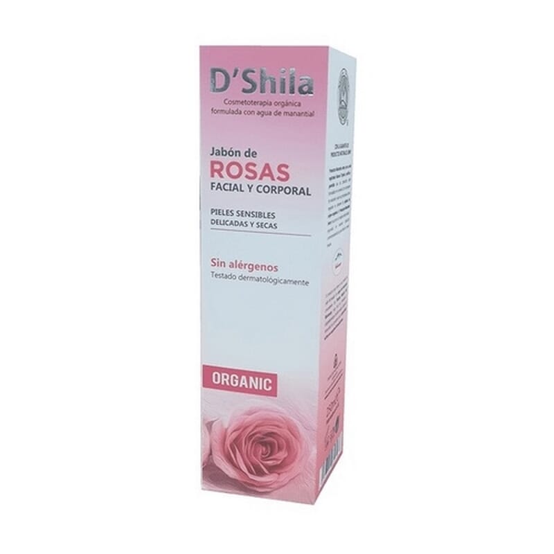 Jabón Rosas Facial Y Corporal Pieles Sensibles  