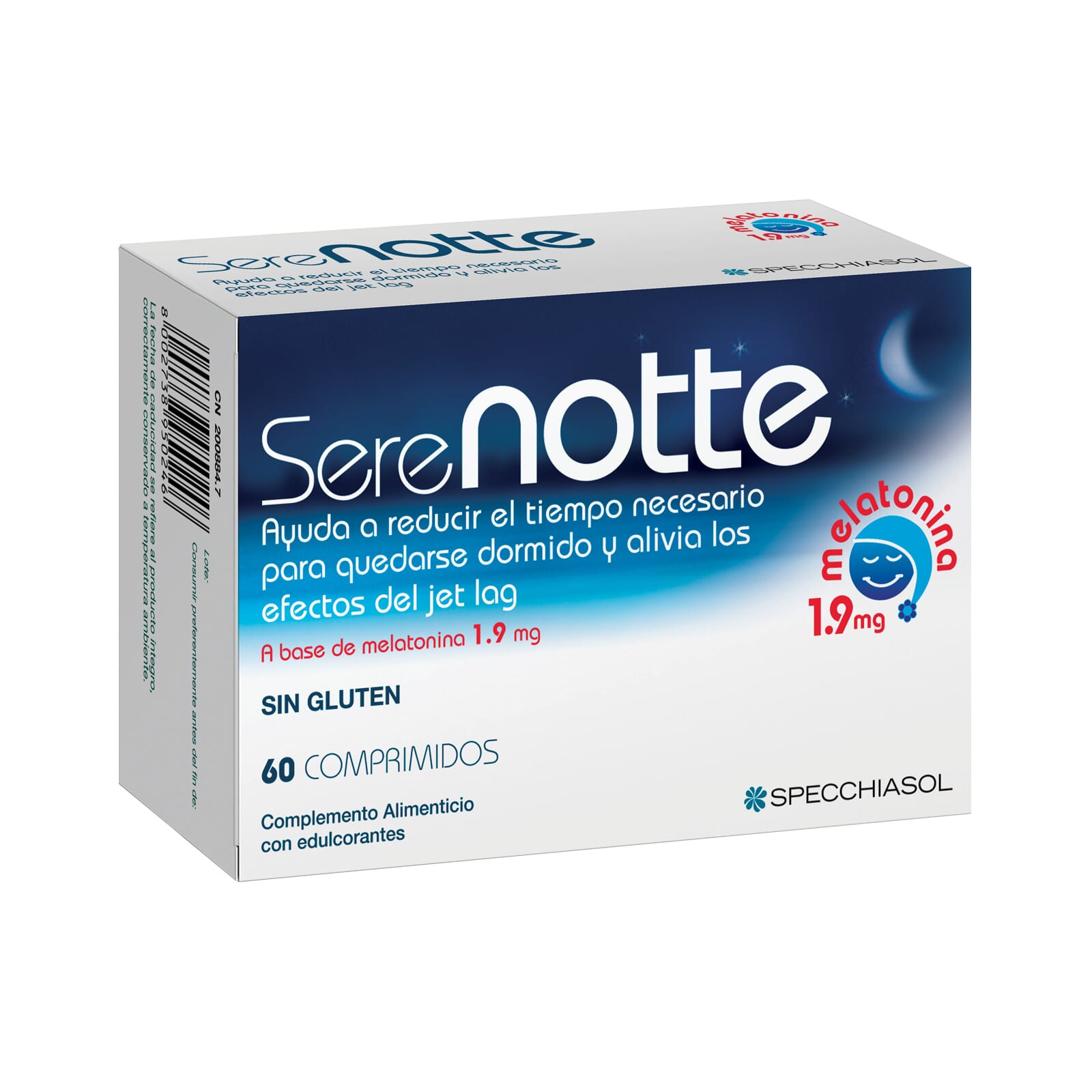 Serenotte Melatonina 1,9 mg 60 Tabs