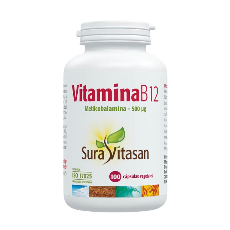 Vitamina B12 500 mcg 100 VCaps