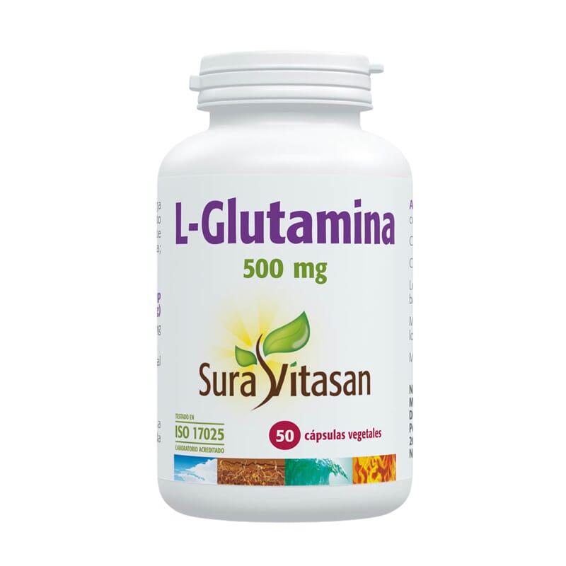 L-Glutamine 500 mg 50 VCaps