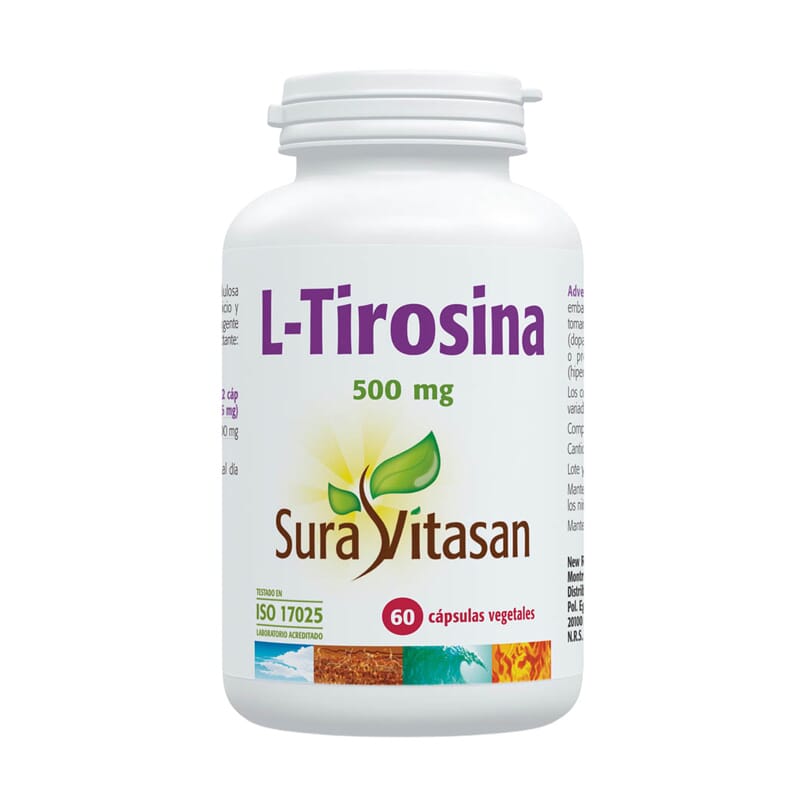L-Tirosina 500 mg 60 VCaps