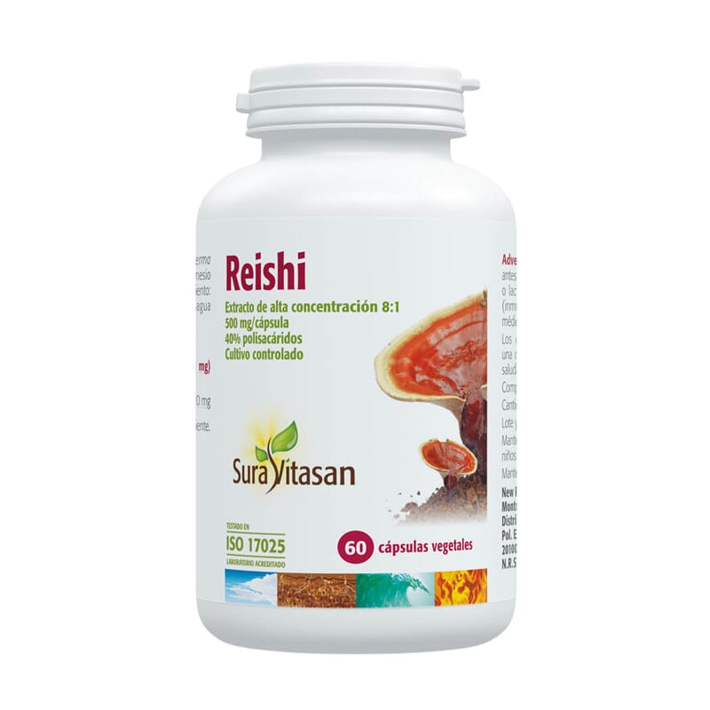 Reishi Ganoderma Lucidum 500mg 60 Vcaps