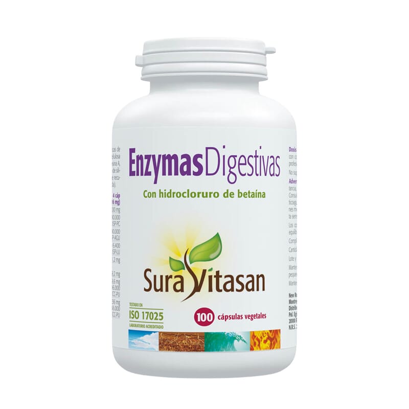 ENZYMAS DIGESTIVAS 100 VCaps
