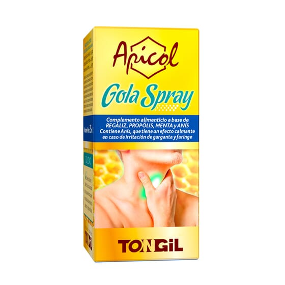 Apicol Gola Spray 25 ml de Tongil