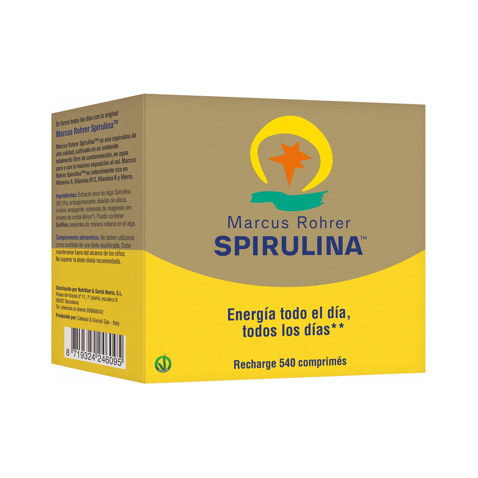 Espirulina 540 Tabs