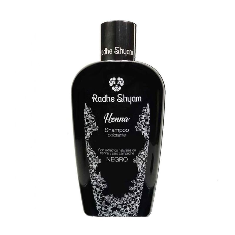 Champú Colorante Negro Henna 250 ml