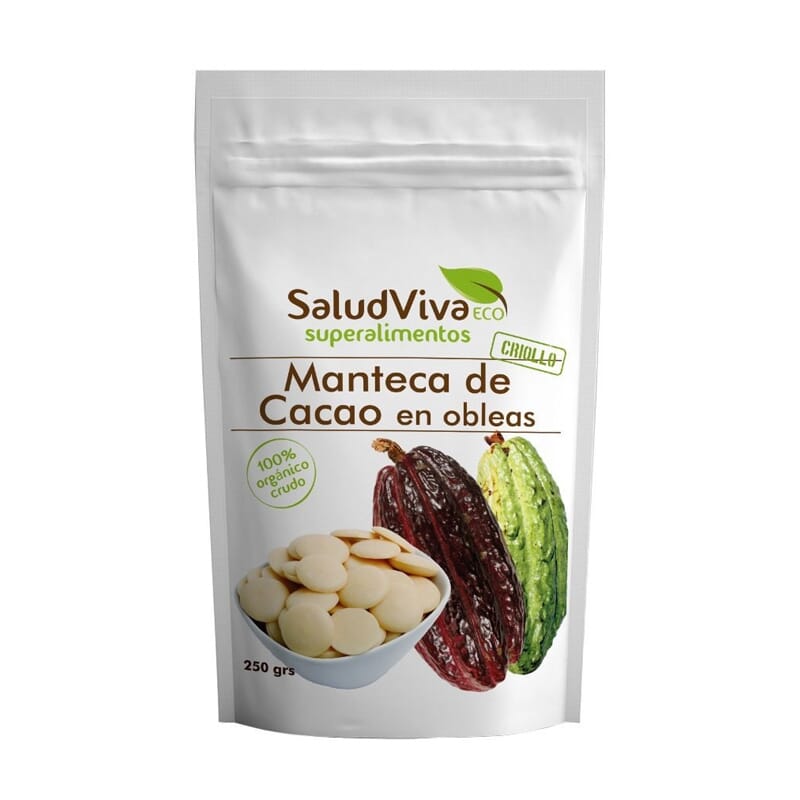 Manteca De Cacao En Obleas Ecológica 250g