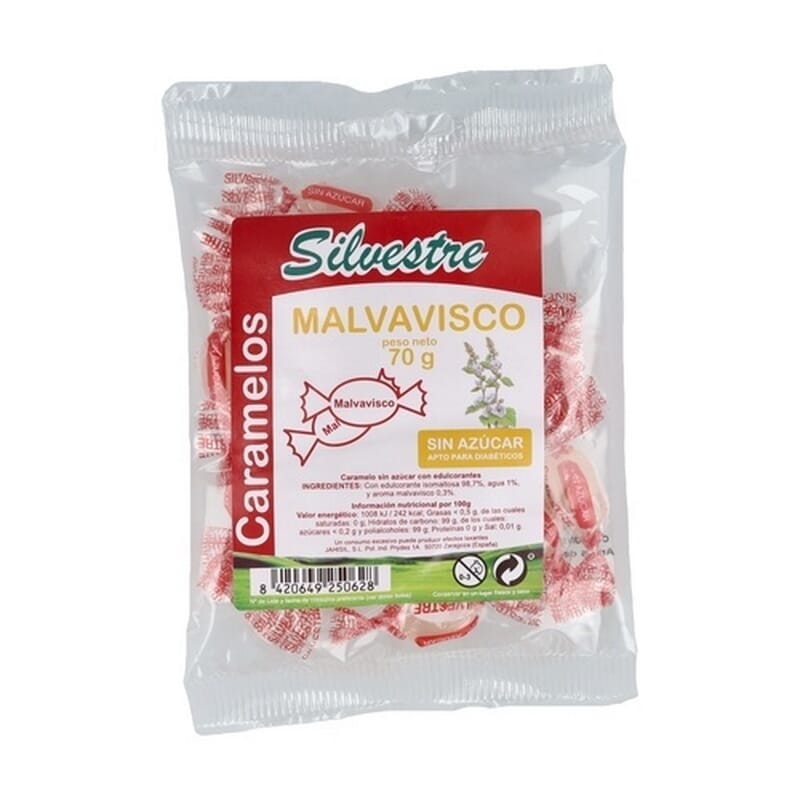 Caramelos Sin Azúcar Integral De Malvavisco 70g