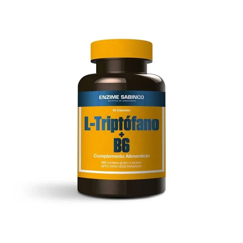 L-Triptofano + Vitamina B6 45 Caps