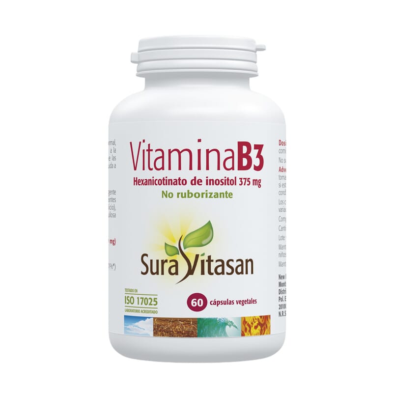 Vitamina B3 375mg 60 Vcaps