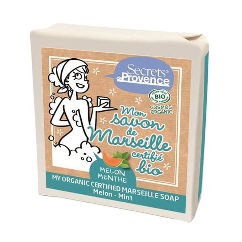 zeep van marsella meloen en munt 100g