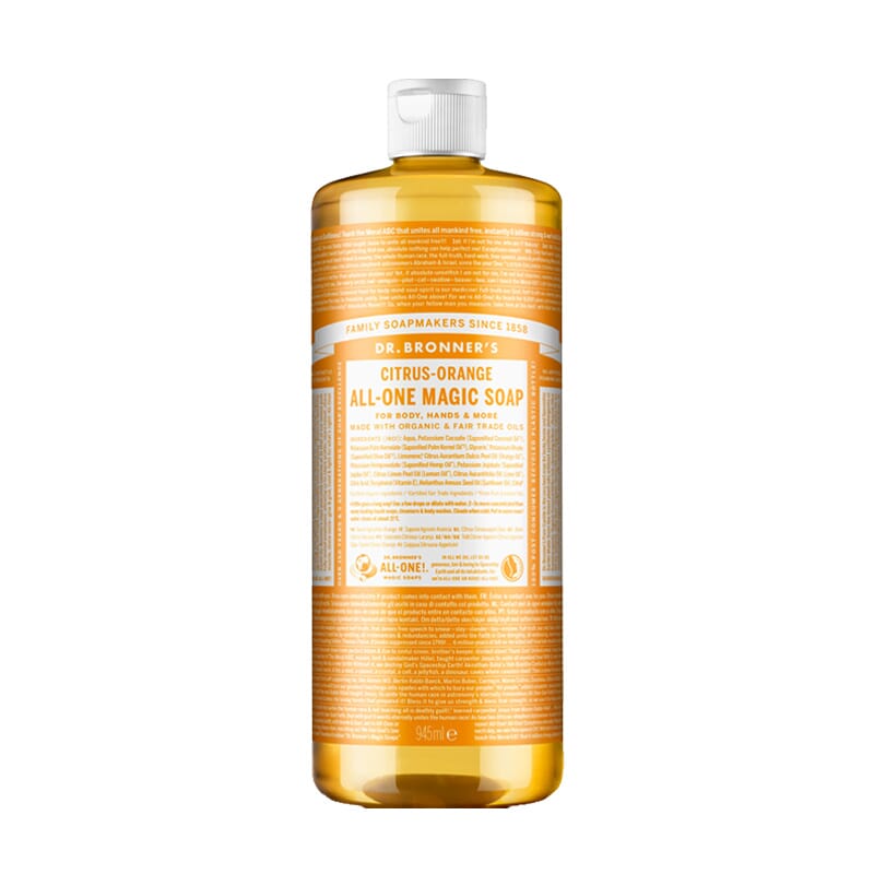 SAVON LIQUIDE 18-IN-1 AGRUMES 945 ml de Dr. Bronners