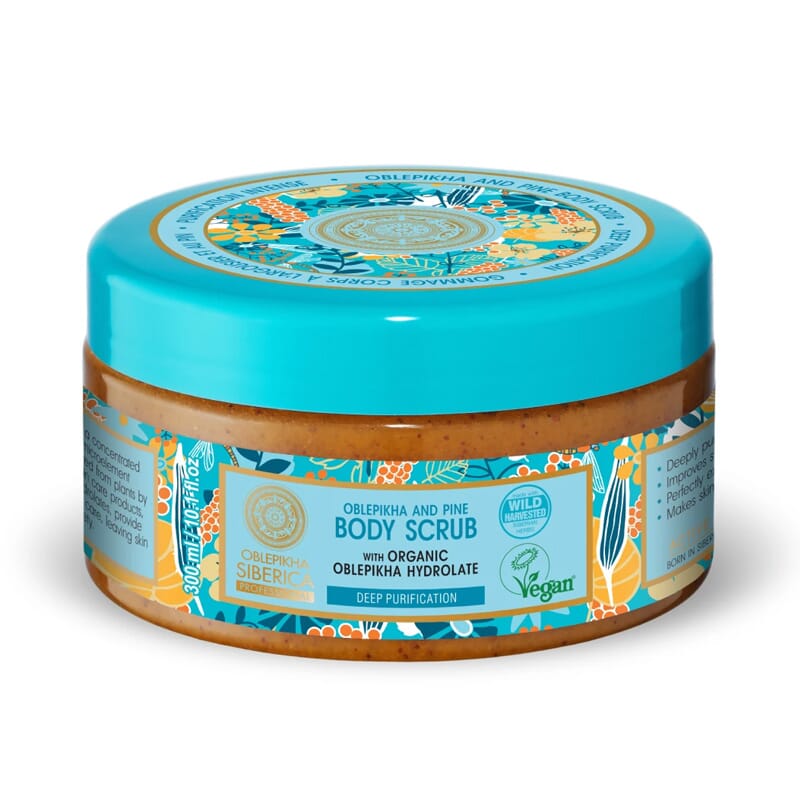 Esfoliante Corporal com Oblepikha E Mel 300 ml