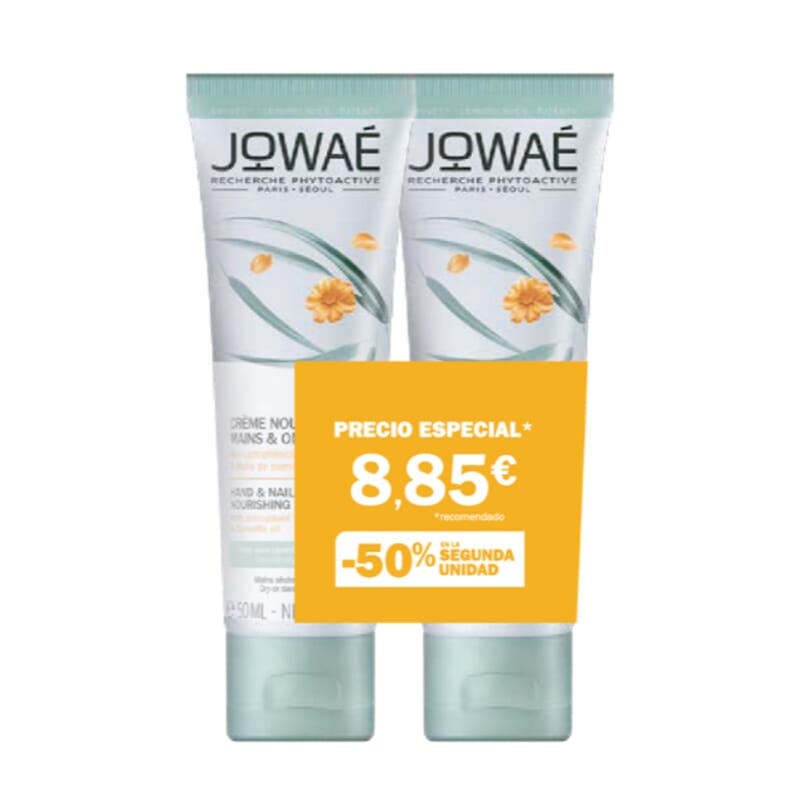 PACK DUPLO CREMA NUTRITIVA MANO Y UÑAS 2 Ud de 50ml