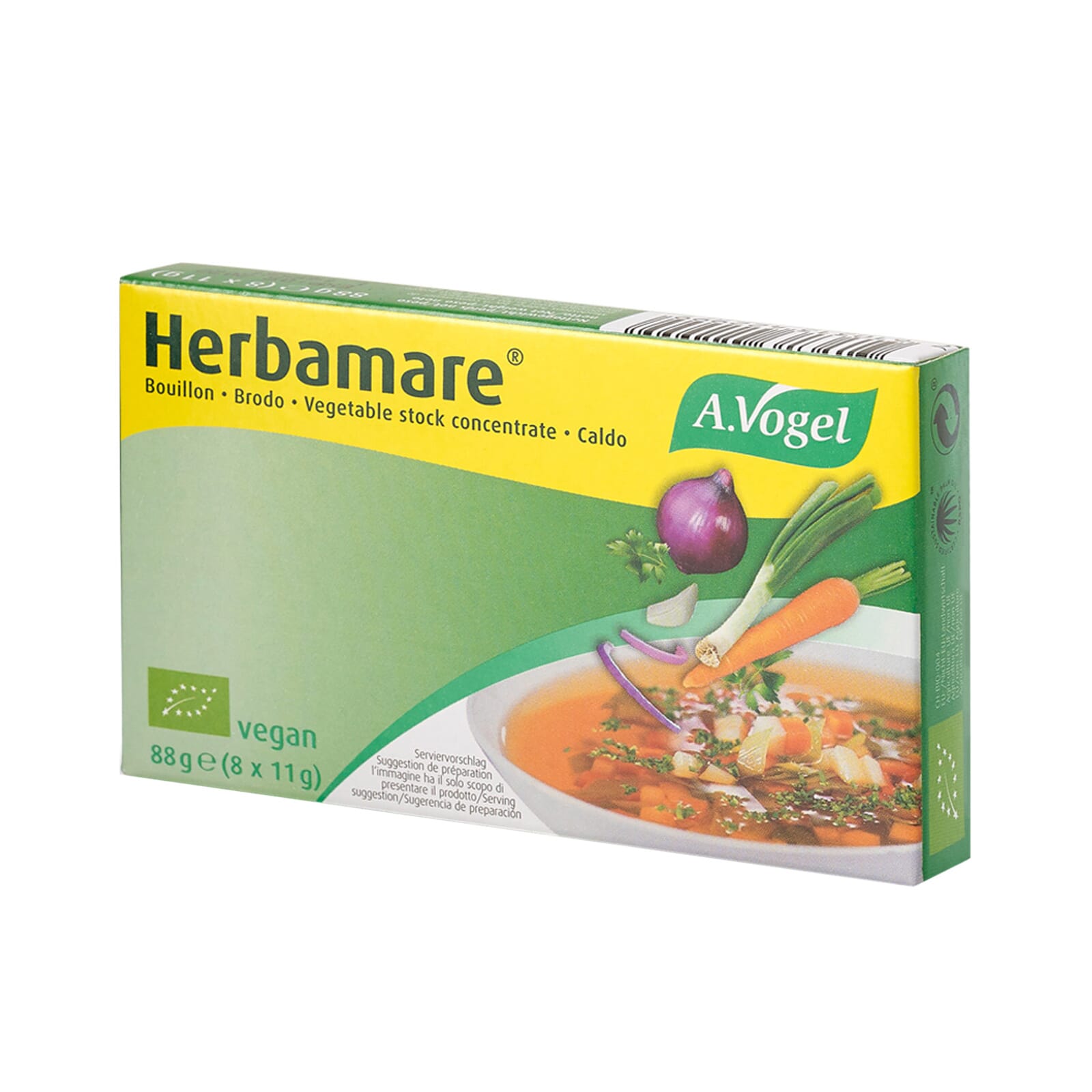 Herbamare Caldo Vegetal Cubitos 8 Tabs