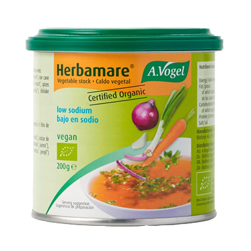 Herbamare Caldo Vegetal Bajo En Sodio Bio 200g