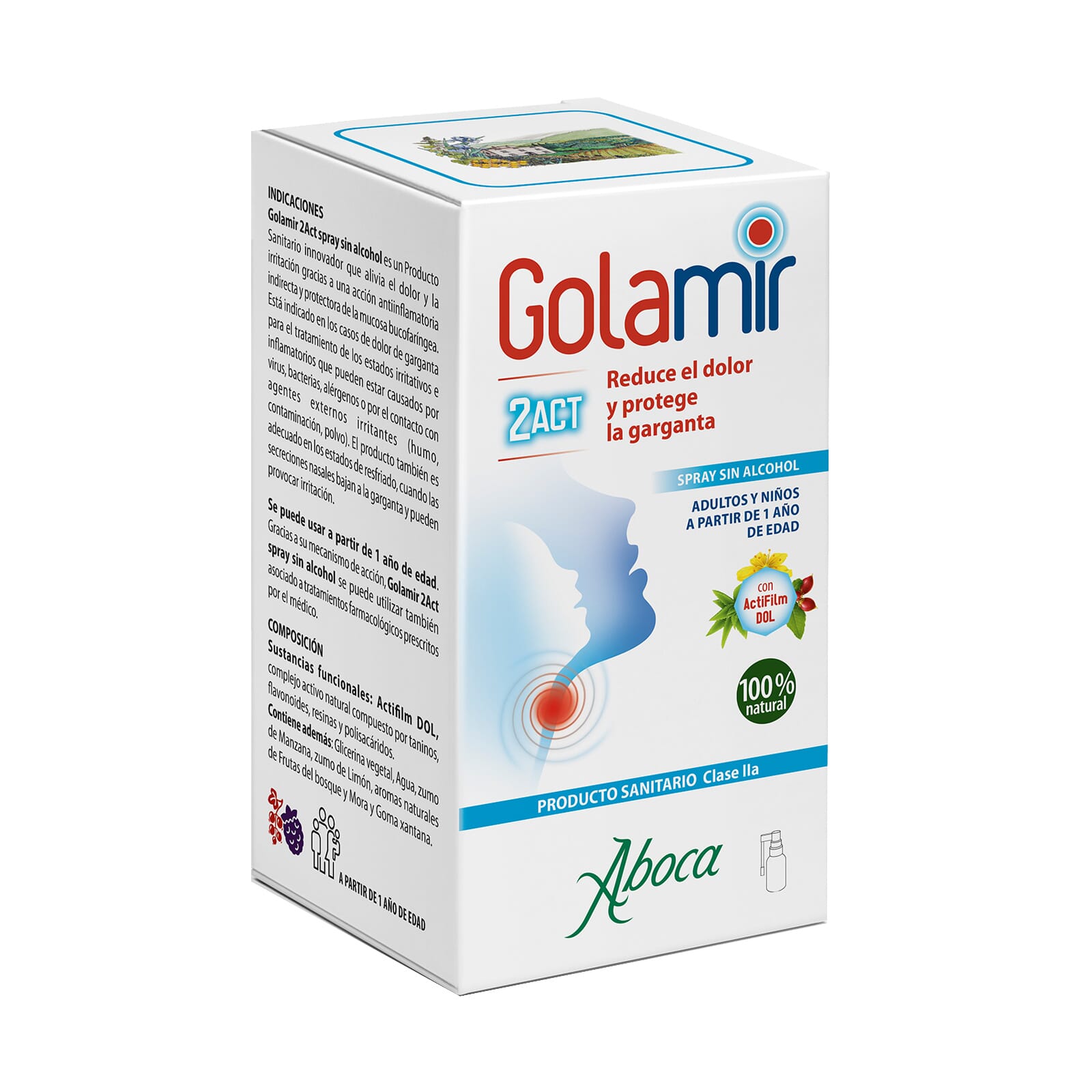 Golamir 2Act Spray sin Alcohol  30 ml