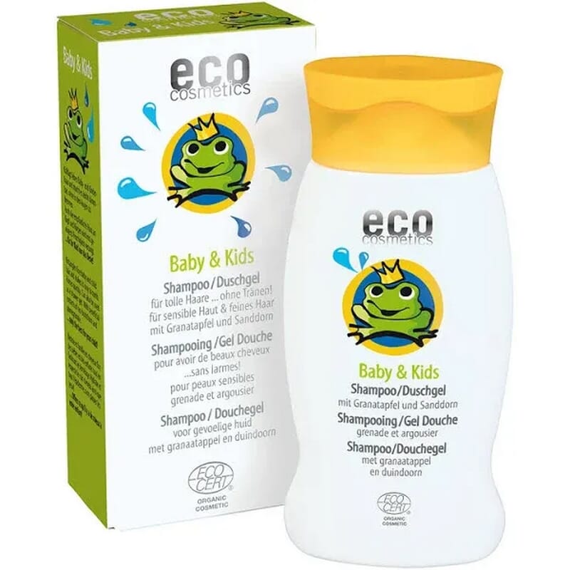 Champú y Gel De Baño Baby Eco 200 ml de Eco Cosmetics