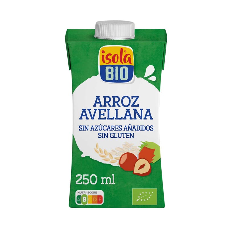 BEBIDA ARROZ Y AVELLANA BIO 250ml