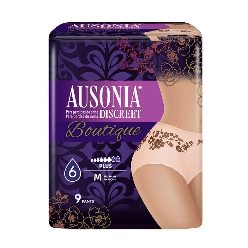 Ausonia Discreet Boutique M 9 Uds