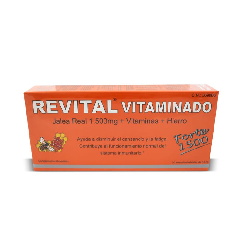 REVITAL VITAMINADO FORTE 1500 - 20 x 10ml