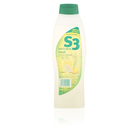 S-3 Natural Fresh EDC 600 ml - S3 | Nutritienda