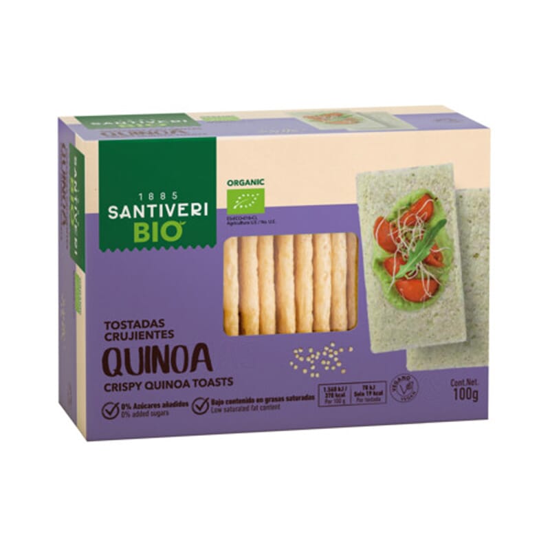 Lichte Quinoa Bio Toastjes 100g