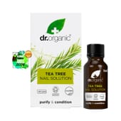 Dr Organic Solución para uñas de árbol de té orgánico 10ml