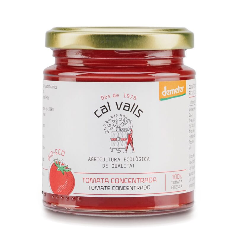 CONCENTRADO DE TOMATE ECOLÓGICO 200g