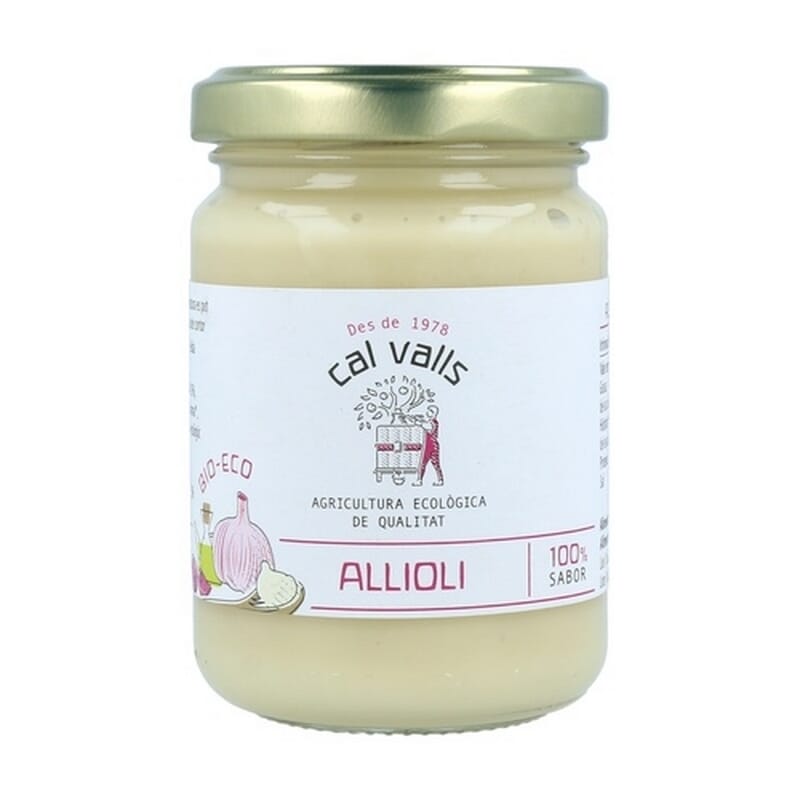 Allioli Sin Glúten Eco Vegan 130g de Cal Valls