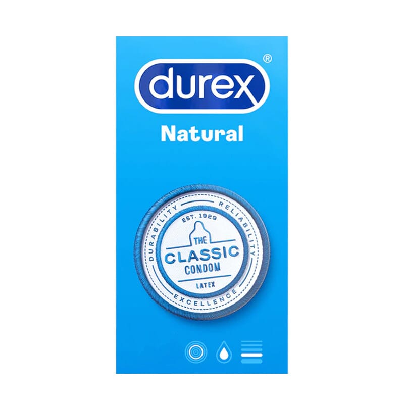 Durex Natural Classic 6 Uds