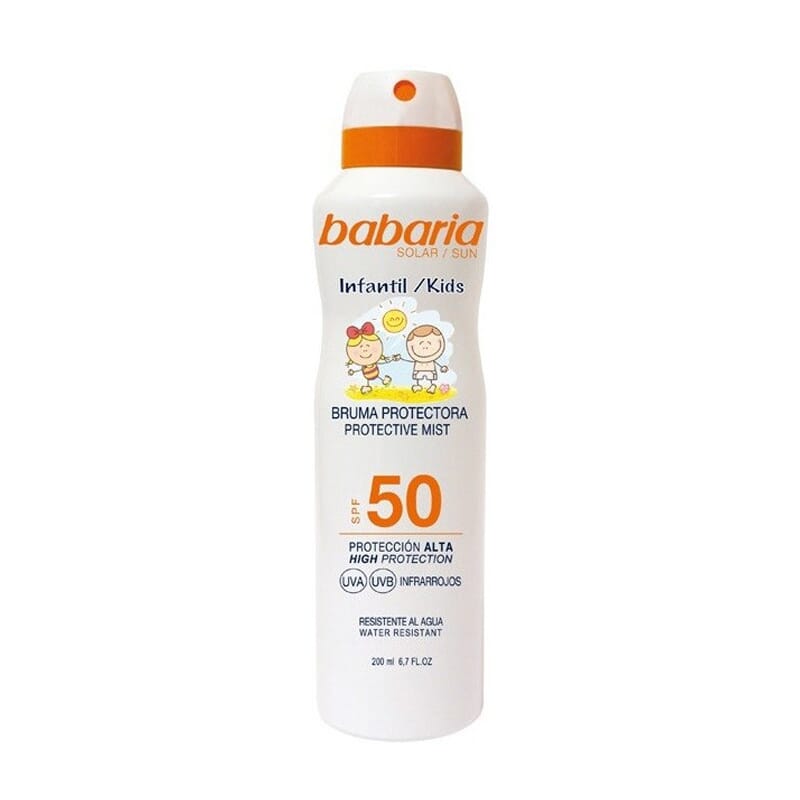 Bruma Protectora Solar Kids SPF50 200 ml de Babaria