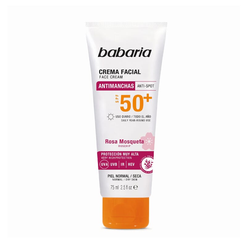 Solar Crema Facial Antimanchas SPF50+ 75 ml