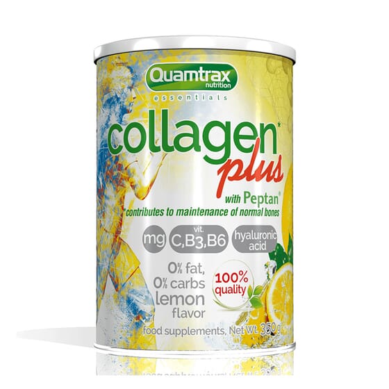 Collagen Plus Peptan Citron 350g de Quamtrax Essentials