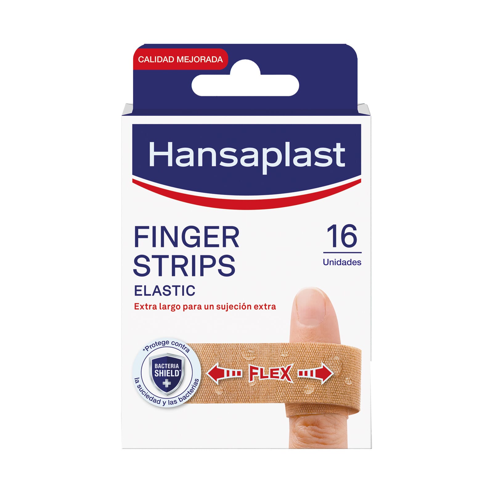 ELASTIC TIRA PARA DEDOS 16 Ud