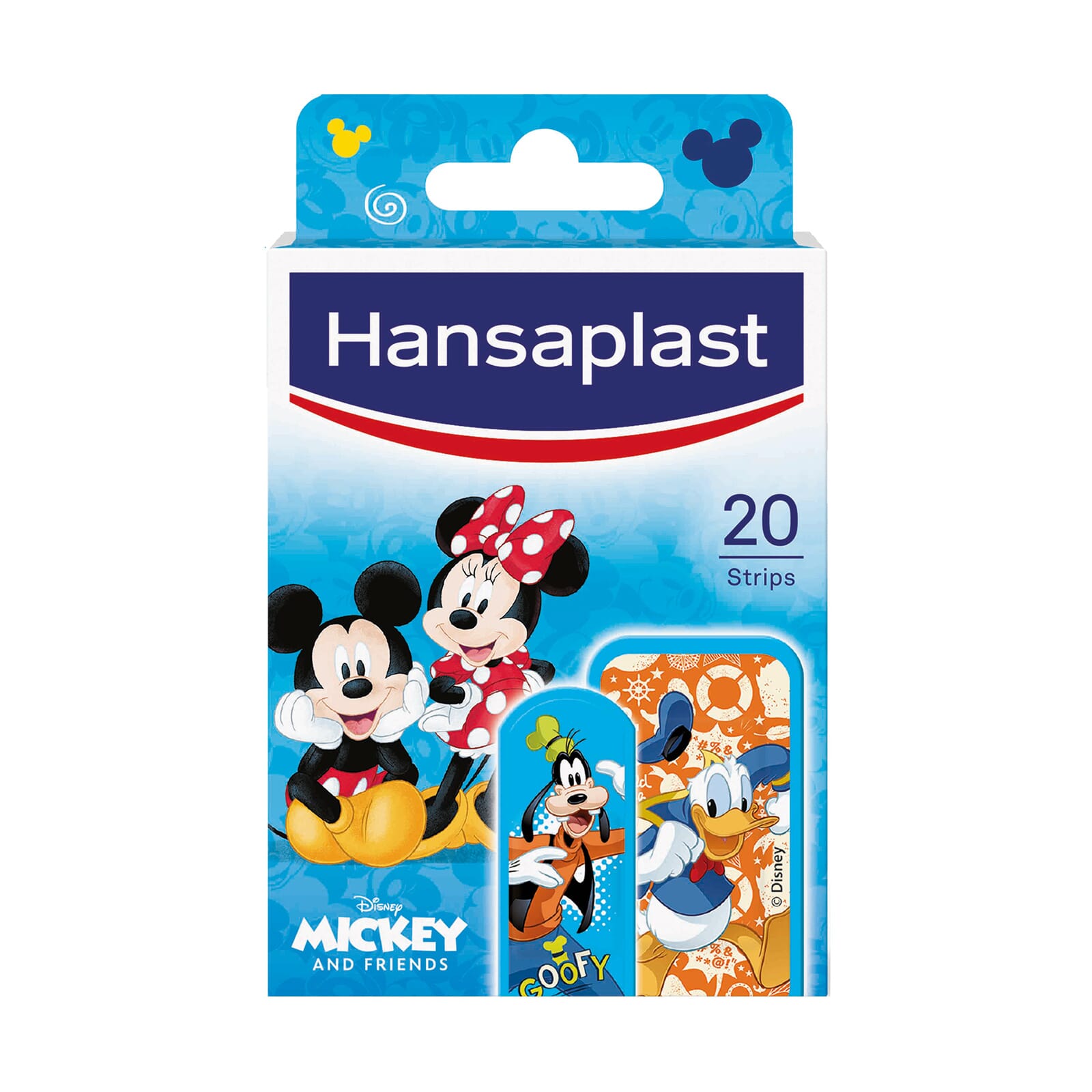 APÓSITOS PARA NIÑOS DISNEY MICKEY 20 Ud