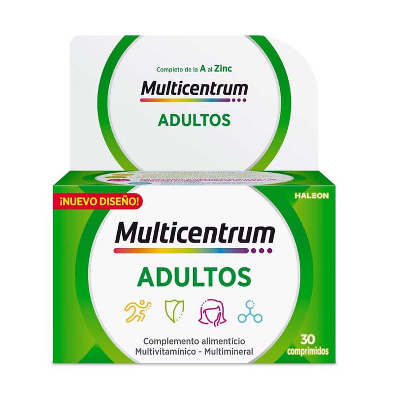 MULTICENTRUM ADULTOS Y ADOLESCENTES 30 Tabs